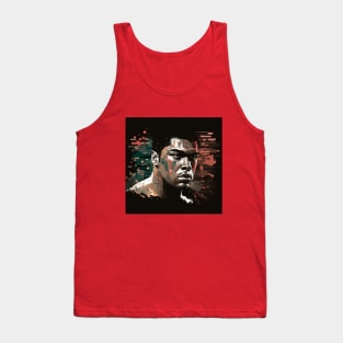 Muhammad Ali colourful illustration Tank Top